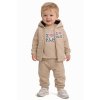 3dílná teplá dětská souprava – Dad, béžová