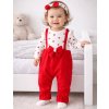 2diíny dívčí komplet- Jahůdky