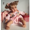 Realistická španělská panenka- Susette, blondýnka, 40cm