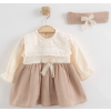 2dílná elegantní souprava pro miminka – Kyra, béžová