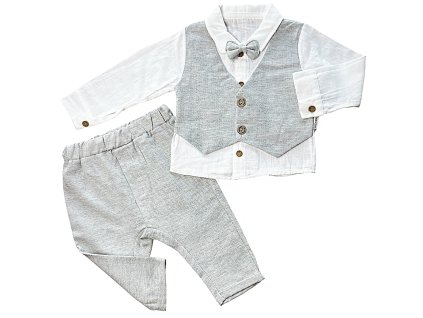 3részes elegáns fiús babaruha szett - Elegáns