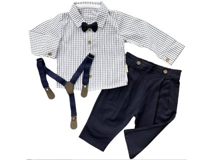 4részes elegáns fiús babaruha szett - Elegáns