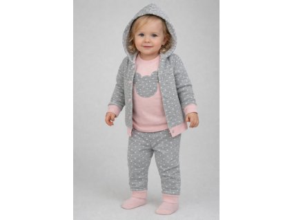 3részes babaruha szett kislányoknak- Elci Egérke