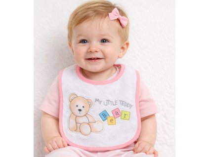 Baba előke- Maci, 1db