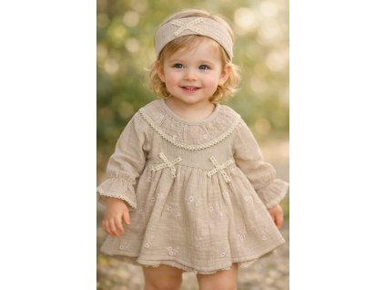 2 részes elegáns babaszett – bézs