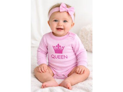 Baba body - Queen, rózsaszín