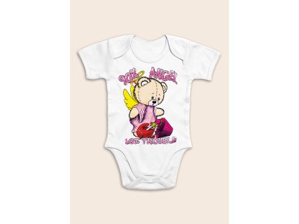 Baba body, rövid ujjú- 90% angyal, 10% bajban