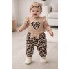 3 részes babaruha szett – szivecskés leopárd