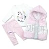 oblečenie pre bábätká set flamingo