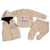 3 részes meleg gyerek szett – Apa, bézs