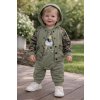 3részes babaruha szett- Terepminta, Oroszlán