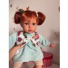 Kézműves spanyol baba- Susette, vörös 40cm