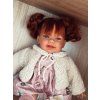 Kézműves spanyol baba- Emma, vöröshajú, 40cm
