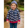 Kislány cipzáras melegítő felső- Virágok