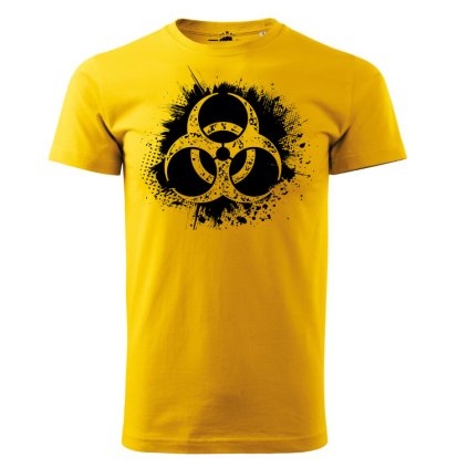 tricko biohazard 2 zlute