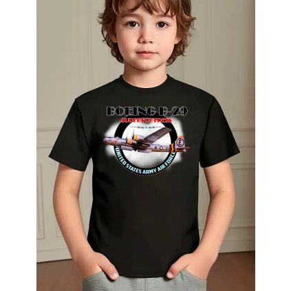 tricko chlapecke boeing b 29 cerne