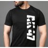 tricko cerne AK 47 striker
