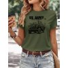 damske tricko striker olivove jeep us army