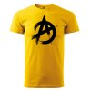 tricko anarchy tmave zlute