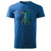 tricko vitruvian ufo modre