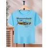 tricko chlapecke messerschmit bf 109 modre