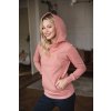 Těhotenská a kojící mikina Milk Please herbal rose (Velikost L)