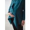 Těhotenský kardigan Mama Wrap v mořské barvě (Velikost L)