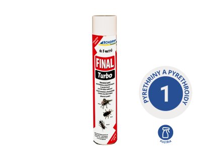 Final Turbo sprej 750 ml 1 aplikace
