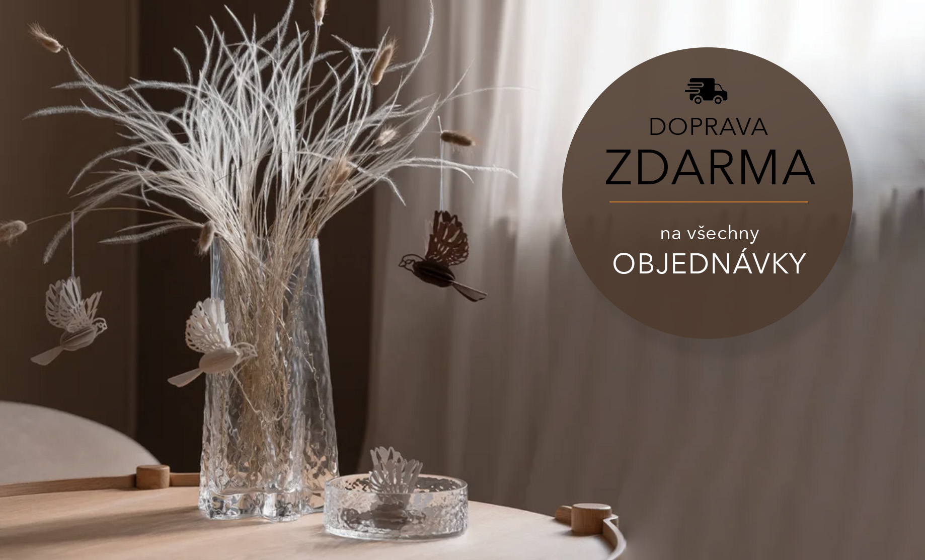 Doprava zdarma po celý týden!