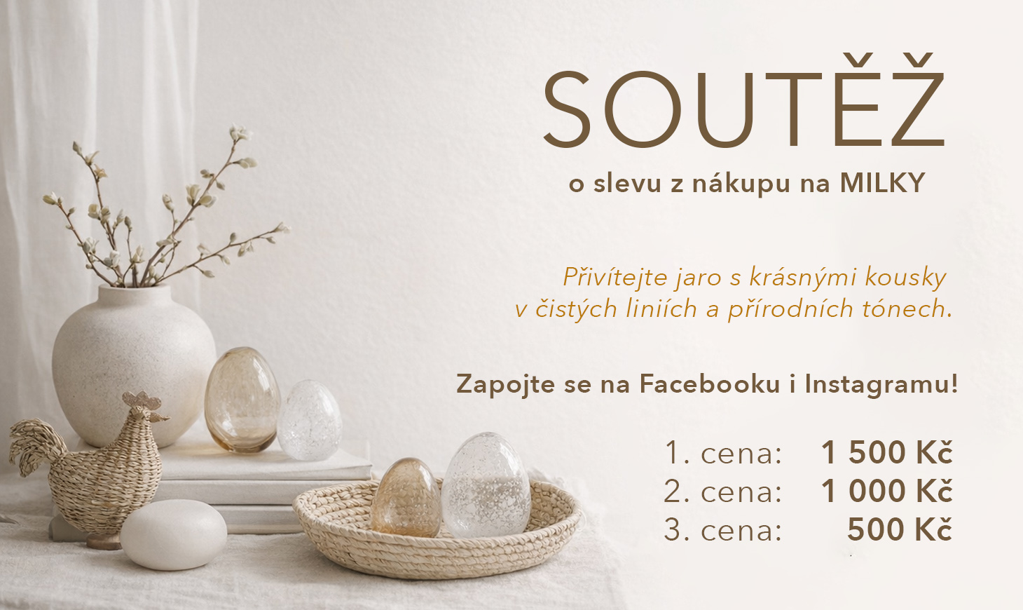 Soutěž o dárkový poukaz na MILKY