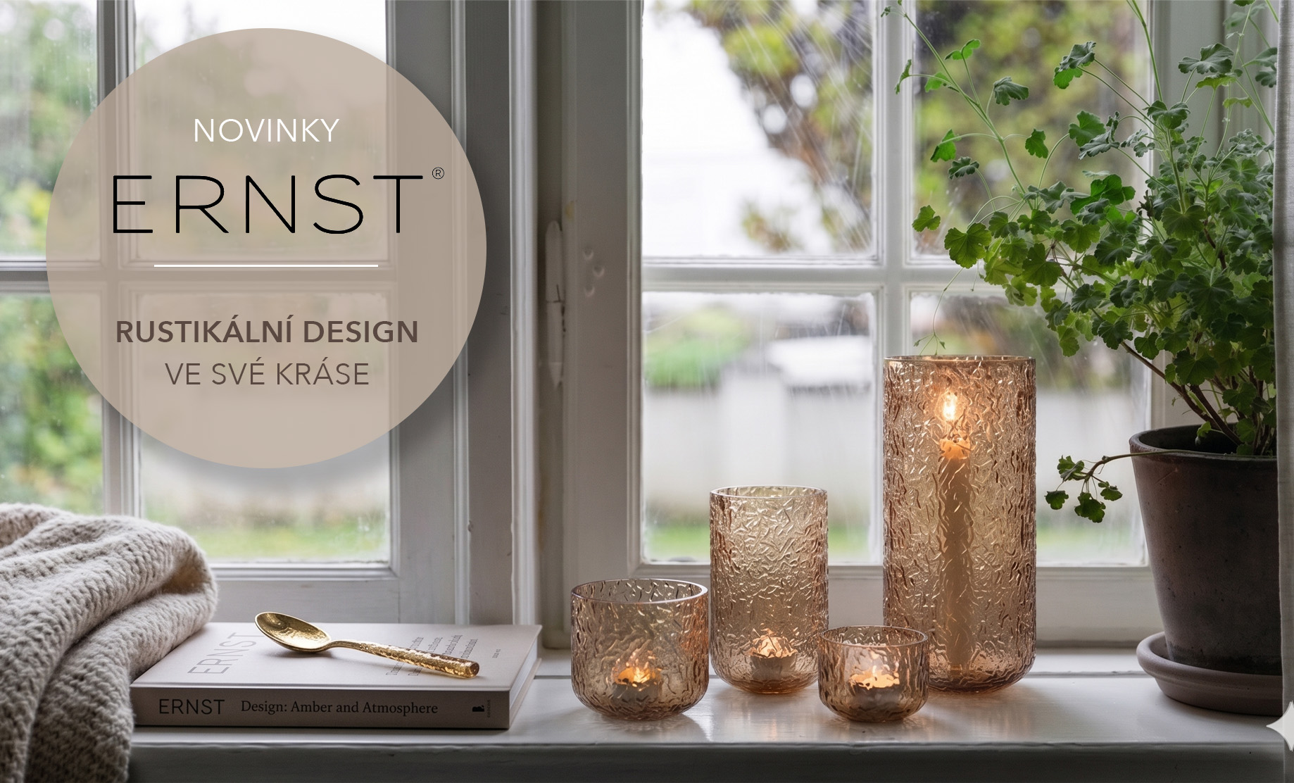 ERNST přichází s jarními novinkami v rustikálním stylu.