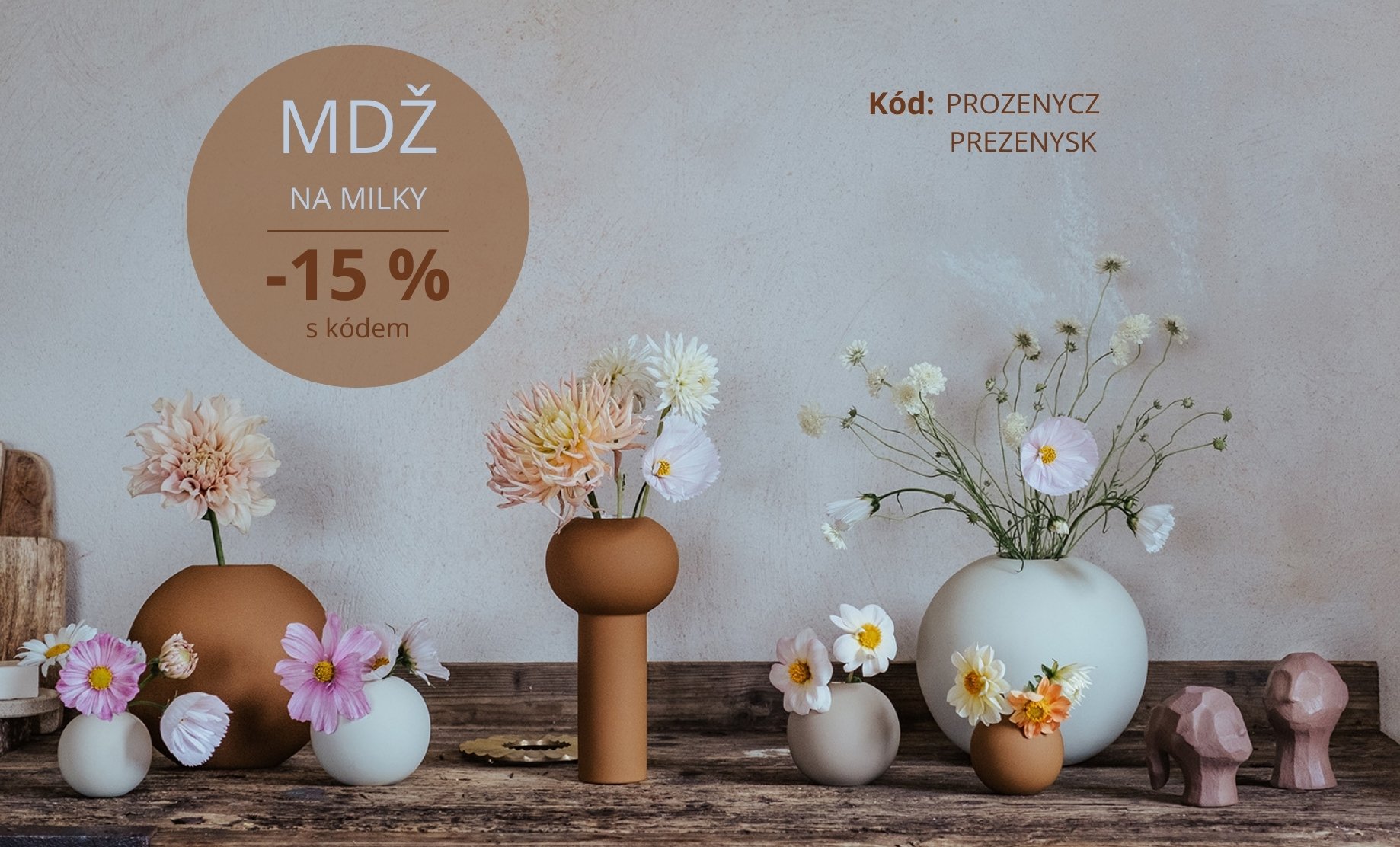 Oslavte MDŽ  s MILKY