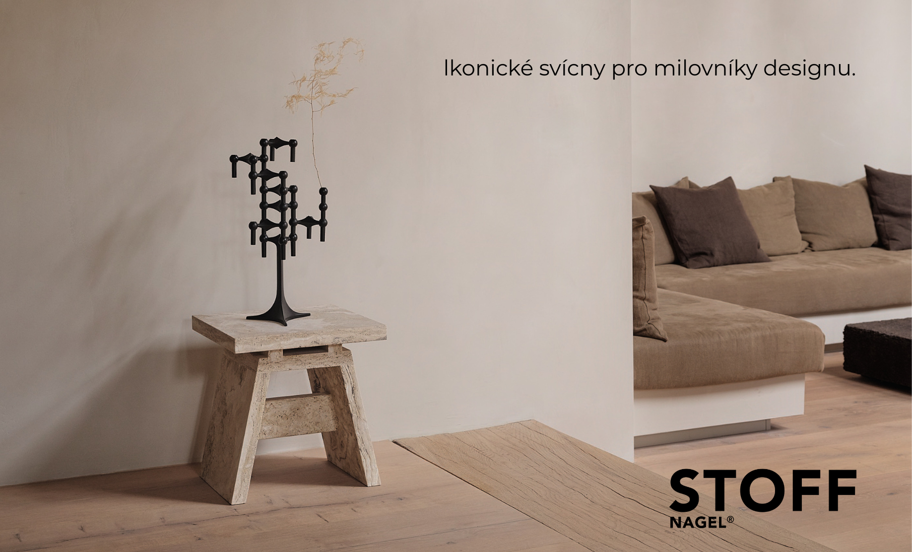 Ikonické svícny STOFF Nagel pro milovníky designu