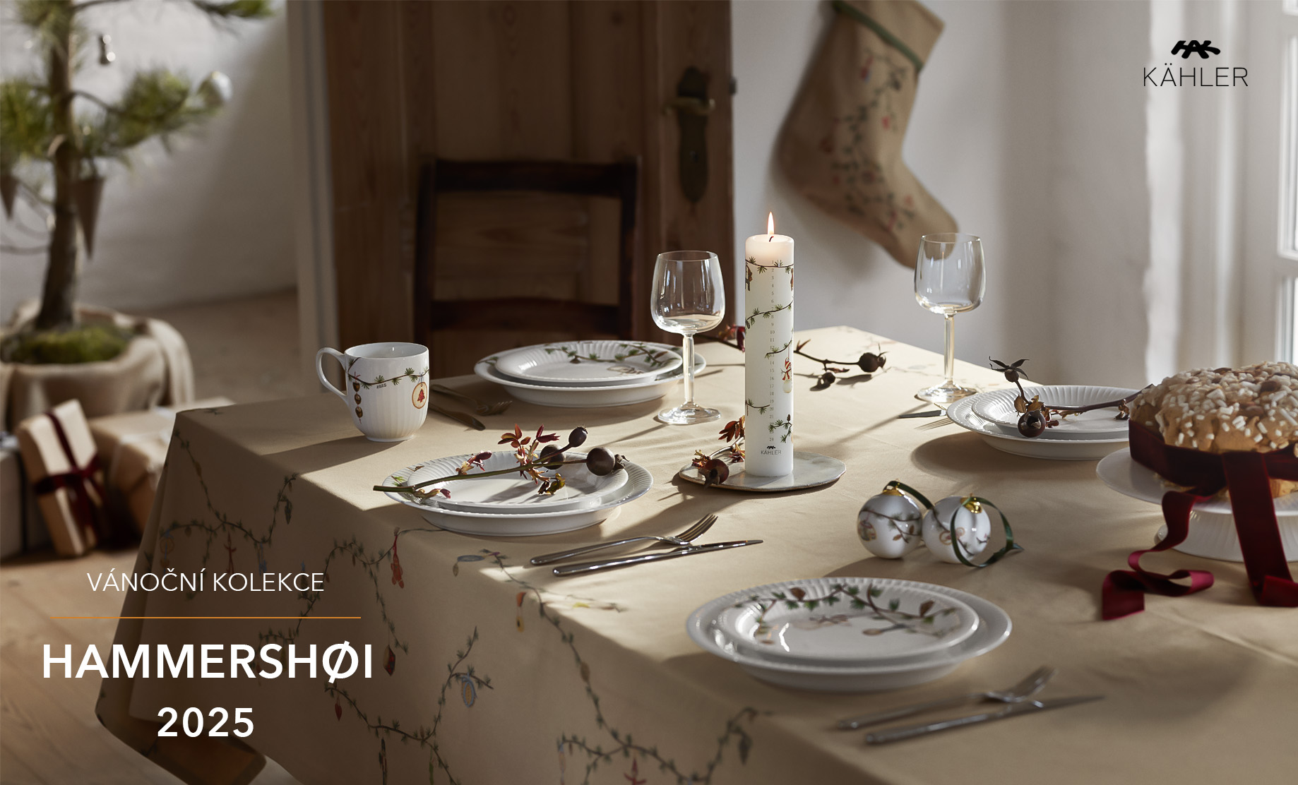 Objevte kouzlo nové kolekce Kähler Hammershøi Christmas 2025