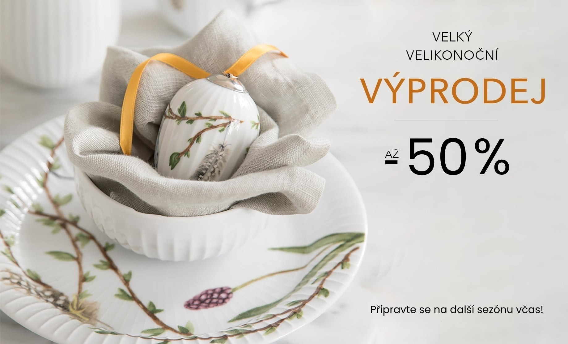 Velikonoční výprodej na MILKY