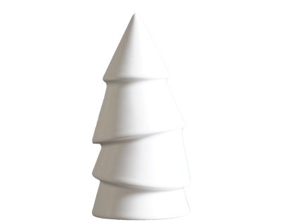 Keramický stromek Narrow Large - White