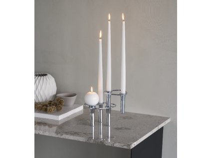 13107 2 nastavec k svicnu lind curve chrome tray