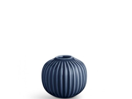 Svícen Hammershøi Indigo 6,5 cm
