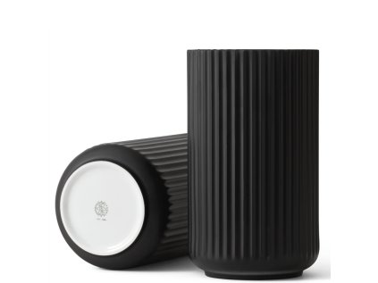 Váza Lyngby Black Matt 31 cm