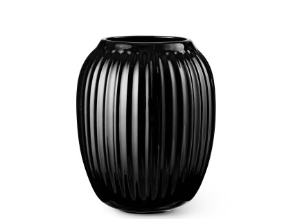 15885 vaza hammersh i black 21 cm