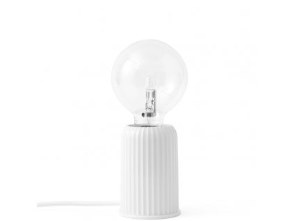 Stolní lampa Lyngby Fitting White