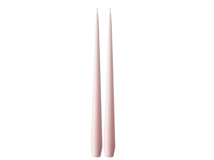 Set svíček Taper - Rose Quartz (Výška 42 cm)