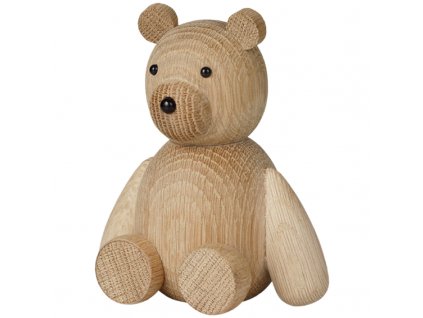 Dřevěný medvídek Teddy Oak 13 cm