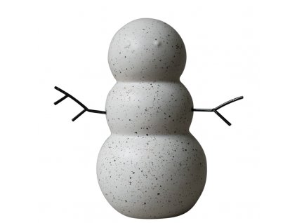 Keramický sněhulák Snowman Mole Dot Large