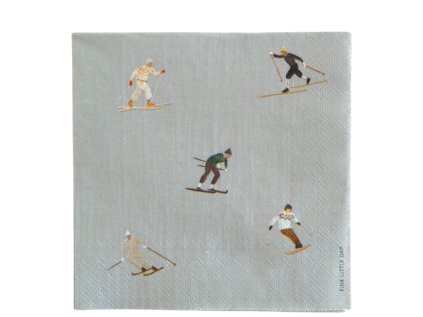 Papírové ubrousky Skiers