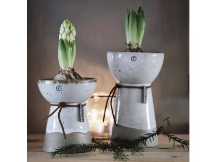 Kameninová váza Hyacint od ERNST Beige