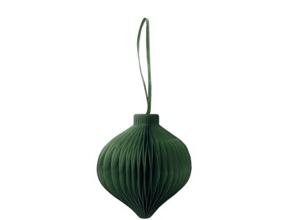 Papírová ozdoba Drop Green