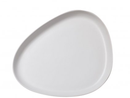 Servírovací talíř Curve Platter Off White