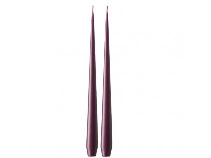 Set svíček Taper - Dark Plum