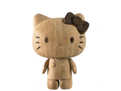 Dřevěná kočička Hello Kitty
